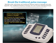 Medyczny cyfrowy przyrząd do masażu pleców Meridian TCM fizjoterapia masażu szyi