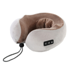 Wielofunkcyjna poduszka do masażu z pianki Memory w kształcie litery U Elektryczna ulga w szyi