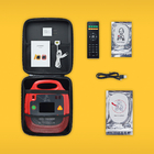 3.7v AED Machine CPR Training Plastikowy automatyczny defibrylator zewnętrzny