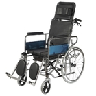 Recline Manual Mobility Walking Pomoce Komoda Składane wózki inwalidzkie Chodziki