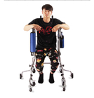 Mobilne pomoce do chodzenia o wysokiej pozycji dla niepełnosprawnych ze stali węglowej, przenośne ramki do chodzenia dla niepełnosprawnych